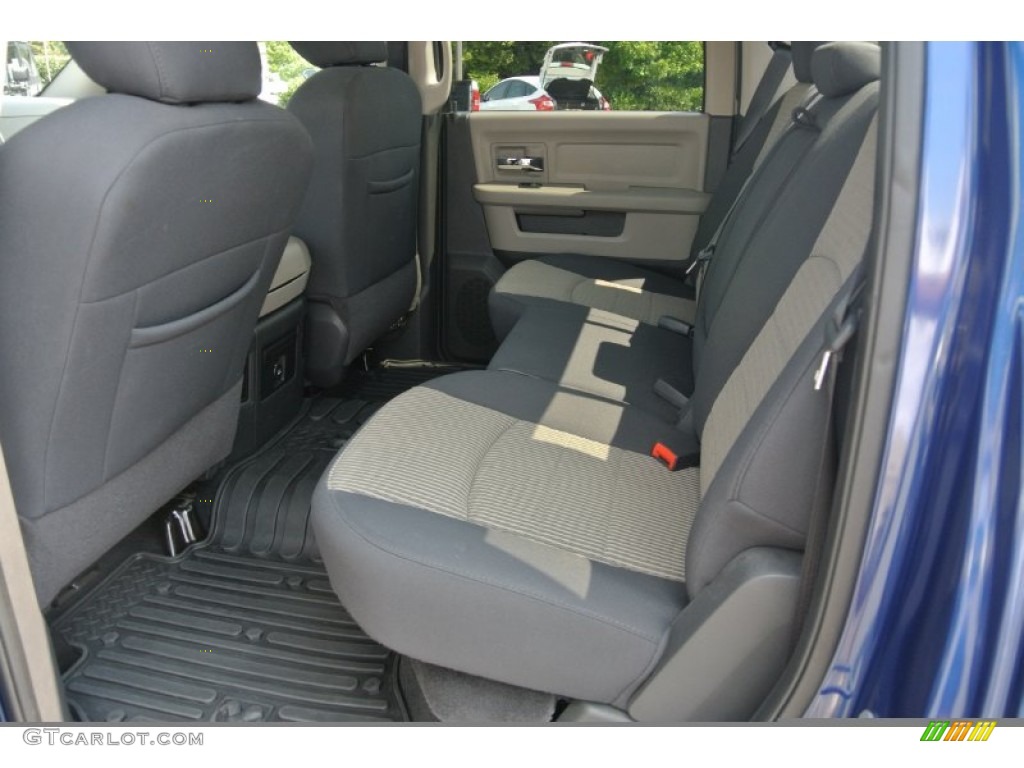 2011 Ram 1500 SLT Crew Cab - Deep Water Blue Pearl / Dark Slate Gray/Medium Graystone photo #15