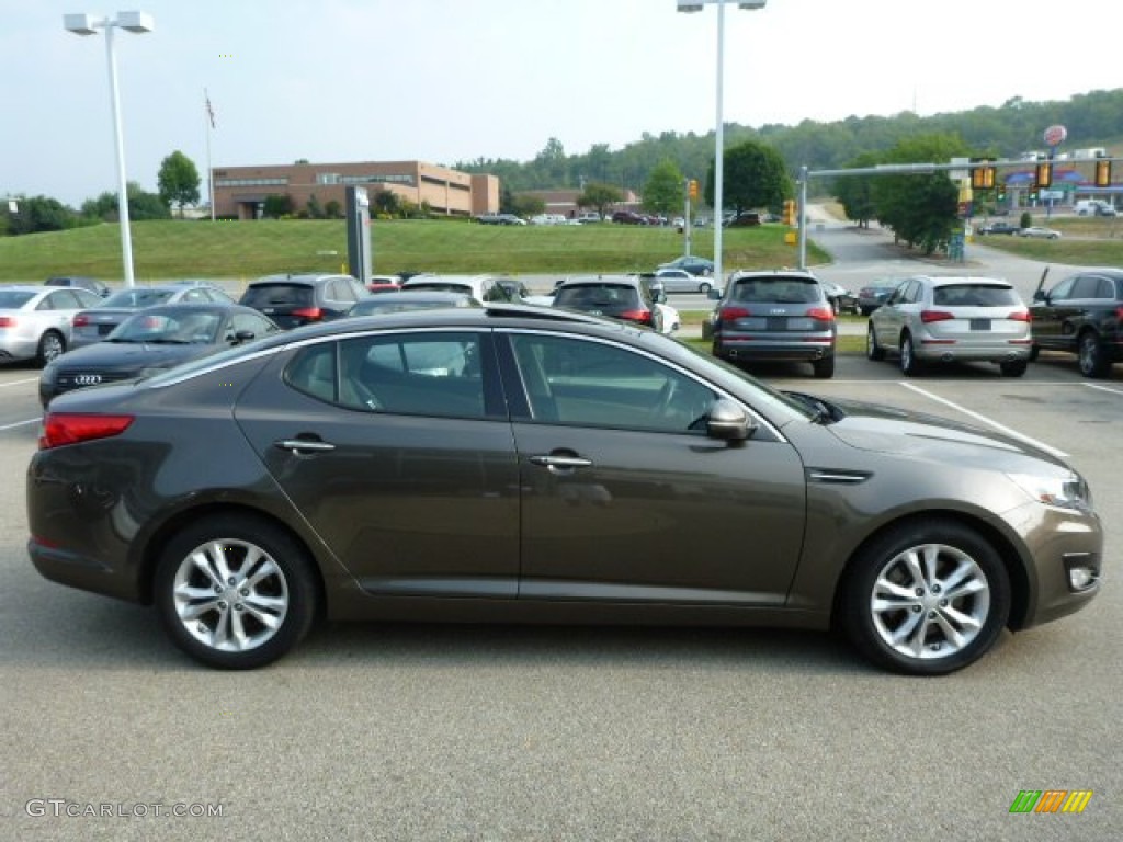 Metal Bronze 2012 Kia Optima EX Turbo Exterior Photo #85661456