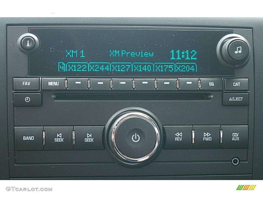 2009 GMC Sierra 1500 SLE Regular Cab 4x4 Audio System Photo #85661531