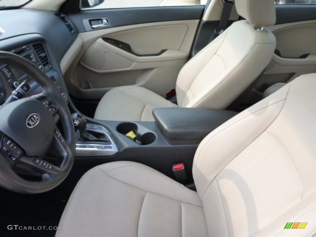 2012 Kia Optima EX Turbo Front Seat Photo #85661537