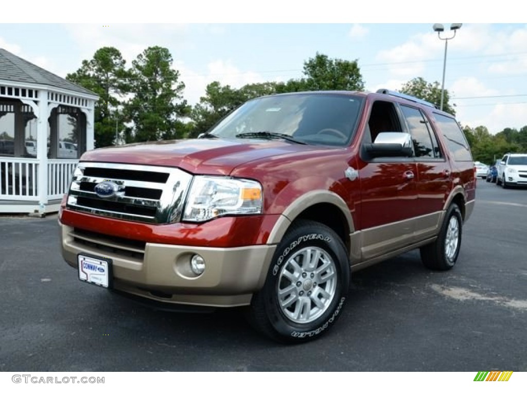 2014 Expedition King Ranch - Ruby Red / King Ranch Red (Chaparral) photo #1
