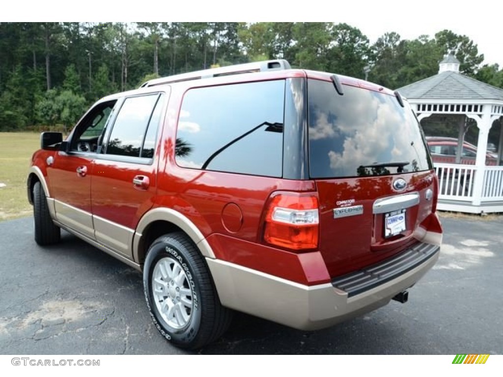 2014 Expedition King Ranch - Ruby Red / King Ranch Red (Chaparral) photo #7