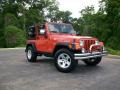 Impact Orange - Wrangler Rubicon 4x4 Photo No. 1