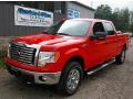 Race Red 2011 Ford F150 XLT SuperCrew 4x4