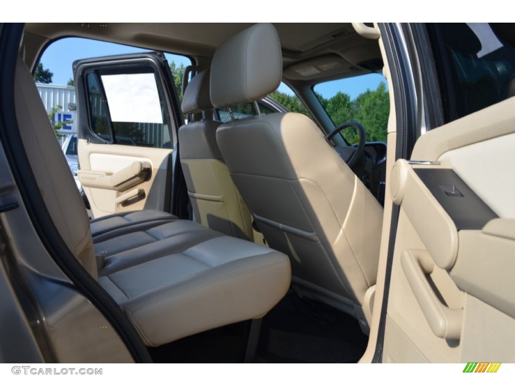 2007 Explorer Sport Trac Limited - Mineral Grey Metallic / Camel photo #12