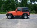 2006 Impact Orange Jeep Wrangler Rubicon 4x4  photo #6