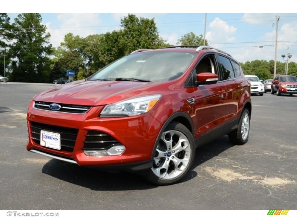 Ruby Red Ford Escape