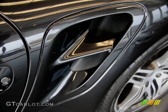 2008 911 Turbo Coupe - Basalt Black Metallic / Natural Brown photo #18