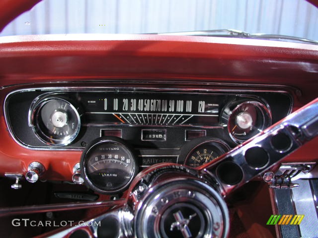 1964 Mustang Convertible - White / Red photo #7