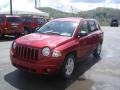 2007 Inferno Red Crystal Pearlcoat Jeep Compass Sport 4x4  photo #16