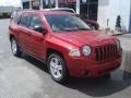 2007 Inferno Red Crystal Pearlcoat Jeep Compass Sport 4x4  photo #18