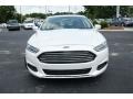 2014 Oxford White Ford Fusion SE EcoBoost  photo #2