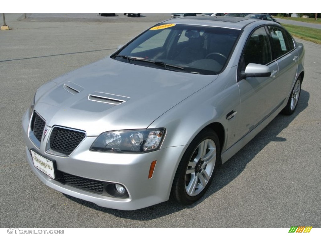 2009 G8 Sedan - Maverick Silver Metallic / Onyx photo #1