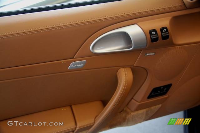 2008 911 Turbo Coupe - Basalt Black Metallic / Natural Brown photo #22