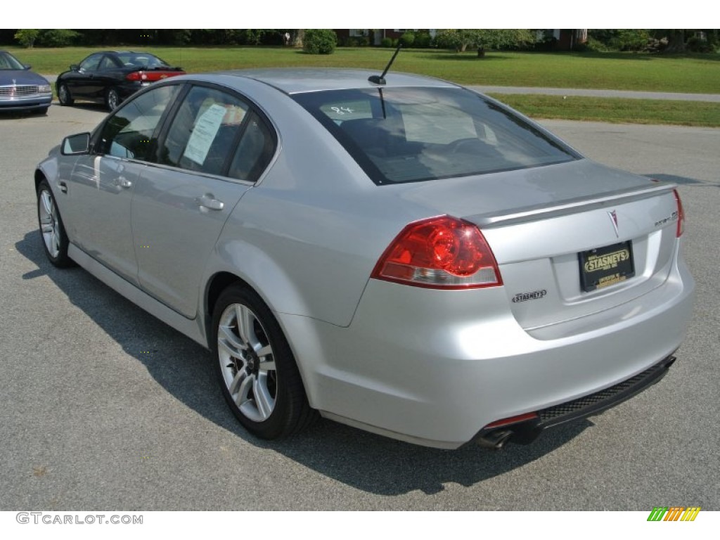 2009 G8 Sedan - Maverick Silver Metallic / Onyx photo #4