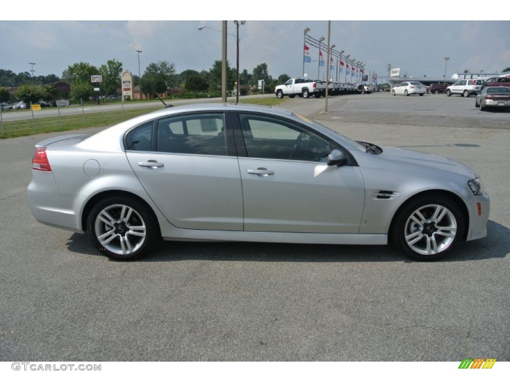 2009 G8 Sedan - Maverick Silver Metallic / Onyx photo #6