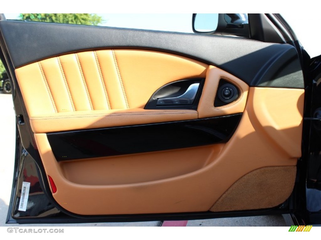 2010 Maserati Quattroporte Standard Quattroporte Model Cuoio Door Panel Photo #85666229