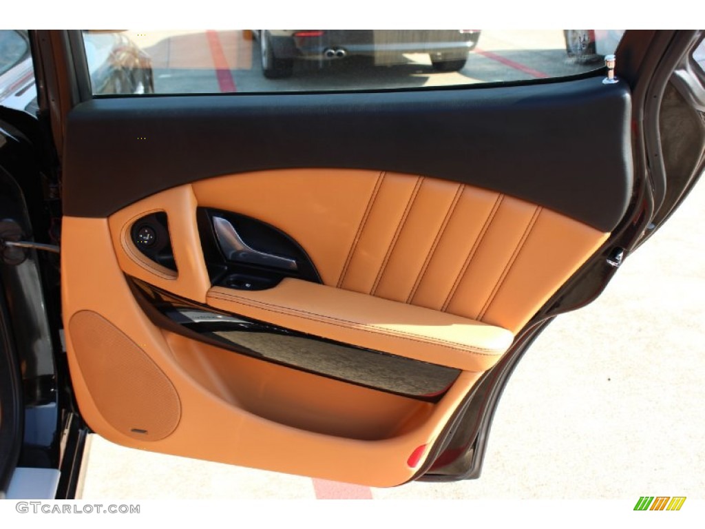 2010 Maserati Quattroporte Standard Quattroporte Model Cuoio Door Panel Photo #85666880
