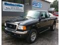 Black 2005 Ford Ranger XLT SuperCab 4x4
