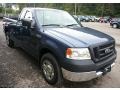 2005 True Blue Metallic Ford F150 XL Regular Cab  photo #9