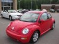 2003 Uni Red Volkswagen New Beetle GLS Coupe  photo #1