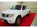 2013 Glacier White Nissan Frontier Desert Runner King Cab  photo #3