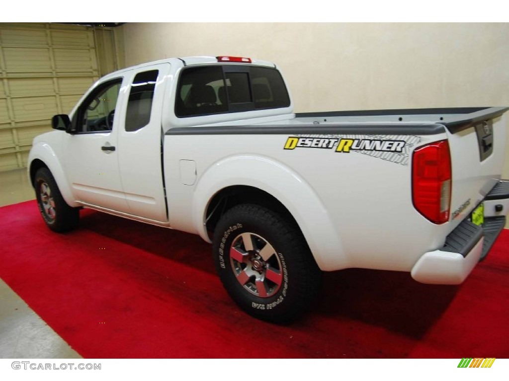 Glacier White 2013 Nissan Frontier Desert Runner King Cab Exterior Photo #85669124