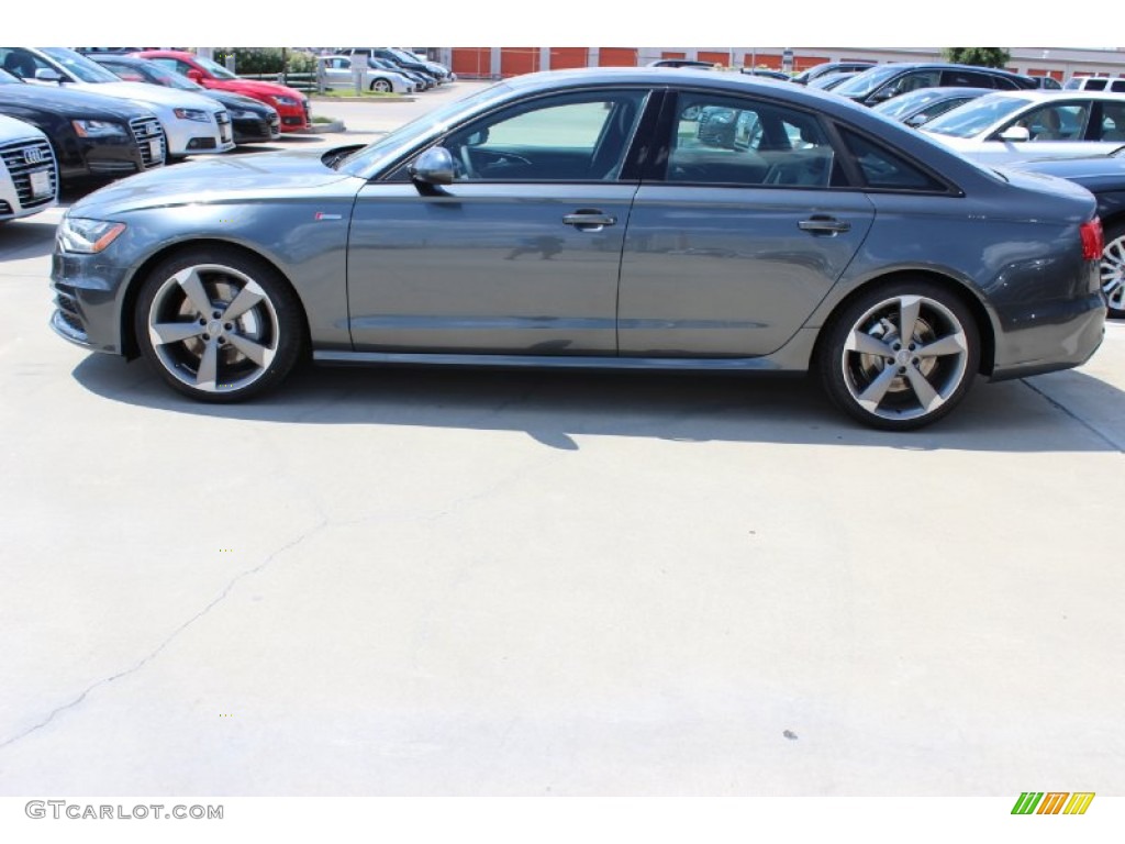 Daytona Grey Pearl Effect 2014 Audi A6 3.0T quattro Sedan Exterior Photo #85671470