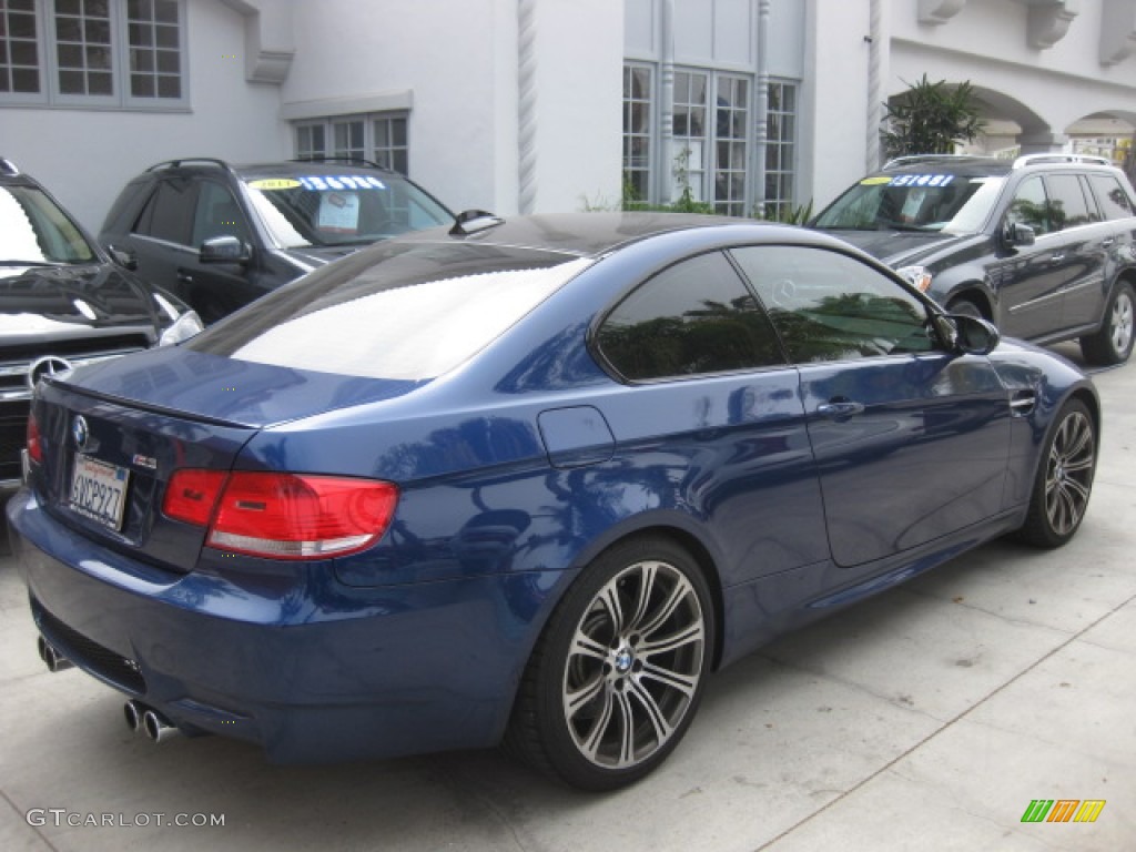 2009 M3 Coupe - Interlagos Blue Metallic / Black Novillo Leather photo #2