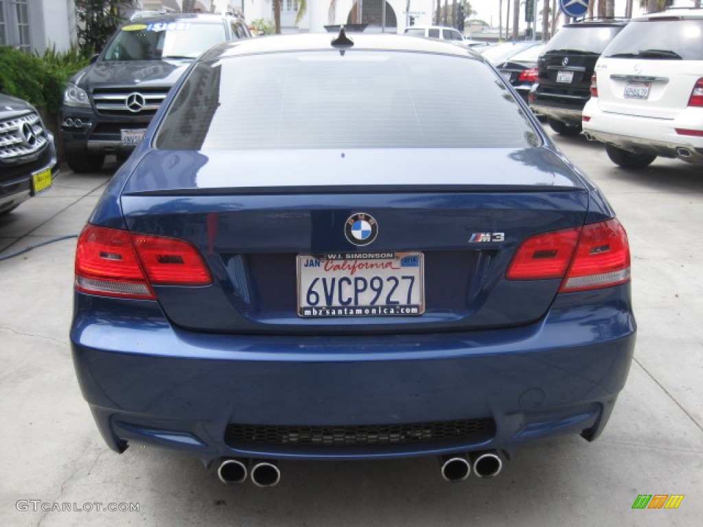 2009 M3 Coupe - Interlagos Blue Metallic / Black Novillo Leather photo #3