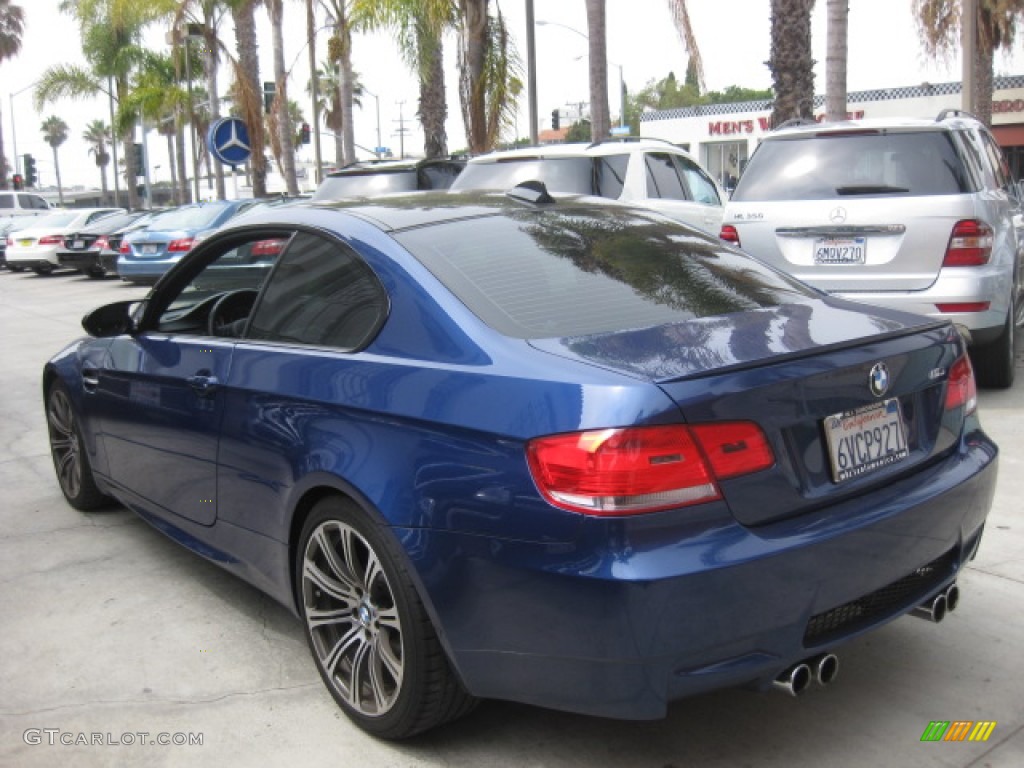 2009 M3 Coupe - Interlagos Blue Metallic / Black Novillo Leather photo #4