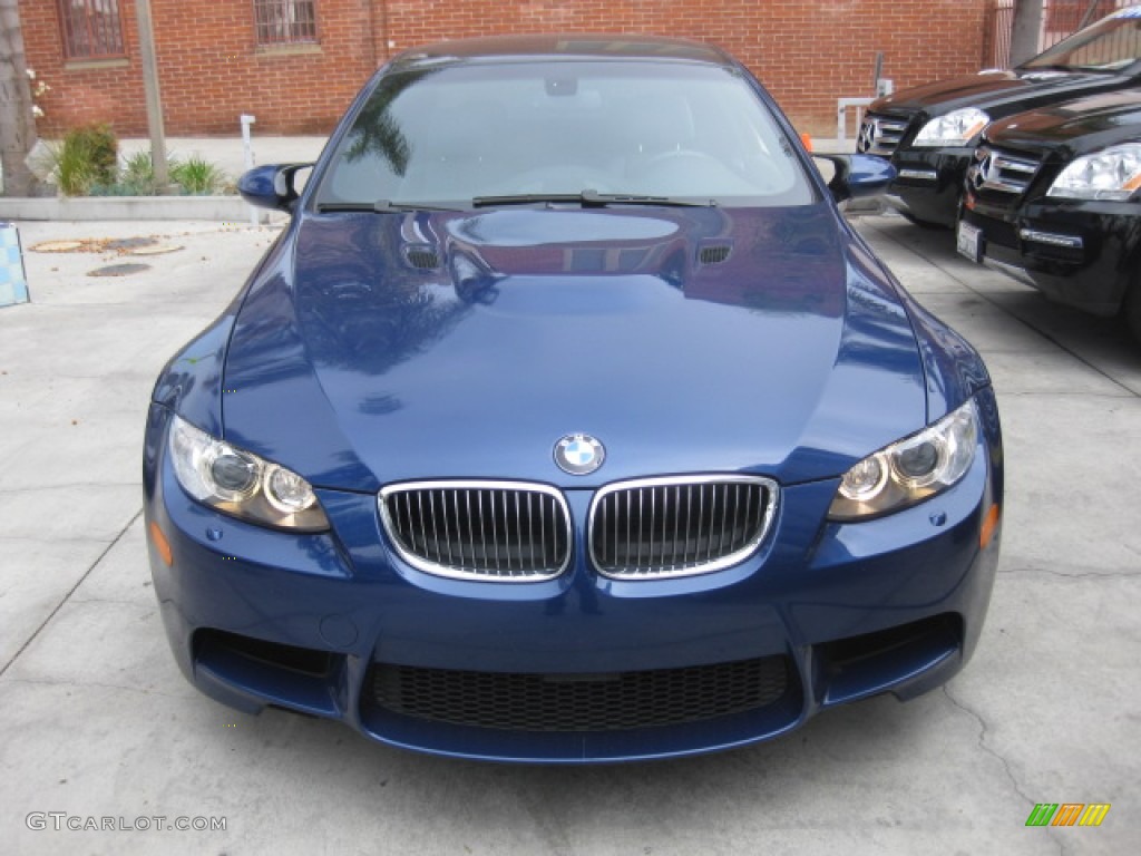 2009 M3 Coupe - Interlagos Blue Metallic / Black Novillo Leather photo #6