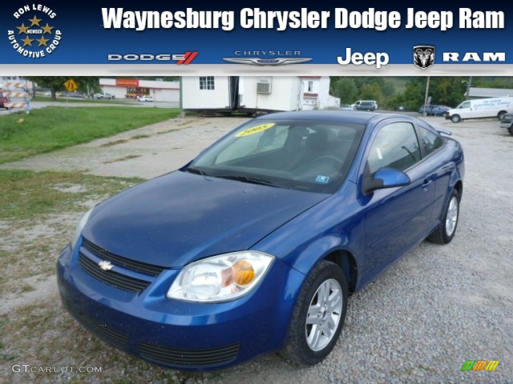 2005 Cobalt LS Coupe - Arrival Blue Metallic / Ebony photo #1
