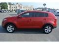 2012 Signal Red Kia Sportage LX  photo #3