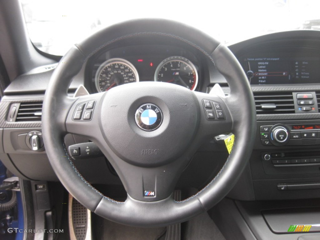 2009 M3 Coupe - Interlagos Blue Metallic / Black Novillo Leather photo #10