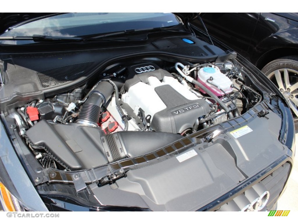 2014 Audi A6 3.0T quattro Sedan 3.0 Liter Supercharged FSI DOHC 24-Valve VVT V6 Engine Photo #85672403