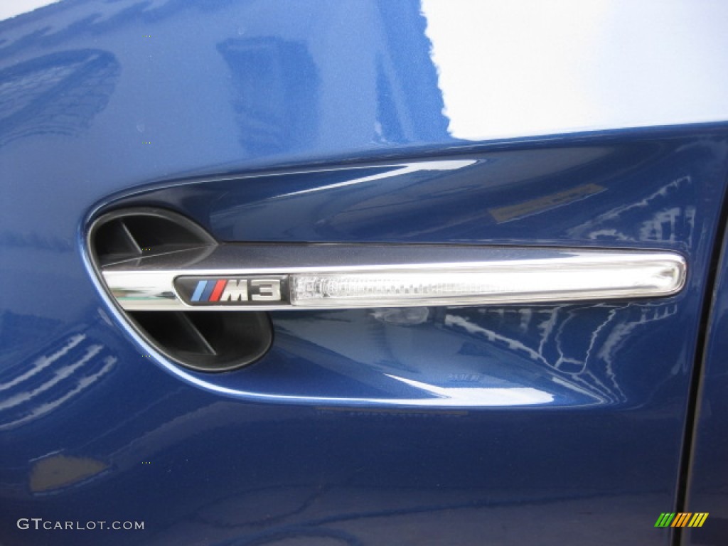 2009 M3 Coupe - Interlagos Blue Metallic / Black Novillo Leather photo #24