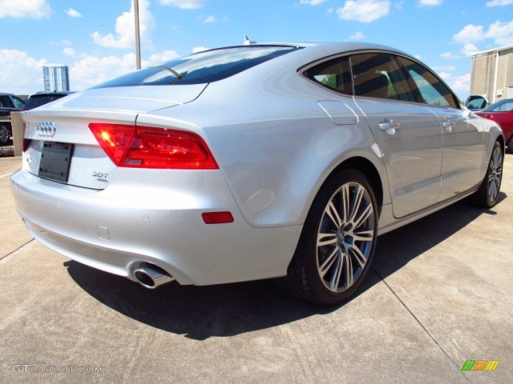 Ice Silver Metallic 2014 Audi A7 3.0T quattro Premium Plus Exterior Photo #85674605