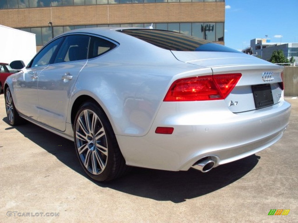 Ice Silver Metallic 2014 Audi A7 3.0T quattro Premium Plus Exterior Photo #85674656