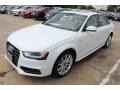 2014 Ibis White Audi A4 2.0T quattro Sedan  photo #3