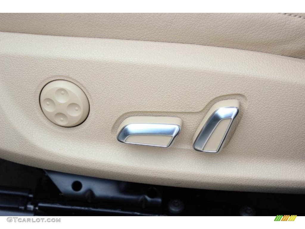 2014 A4 2.0T quattro Sedan - Ibis White / Velvet Beige/Moor Brown photo #14
