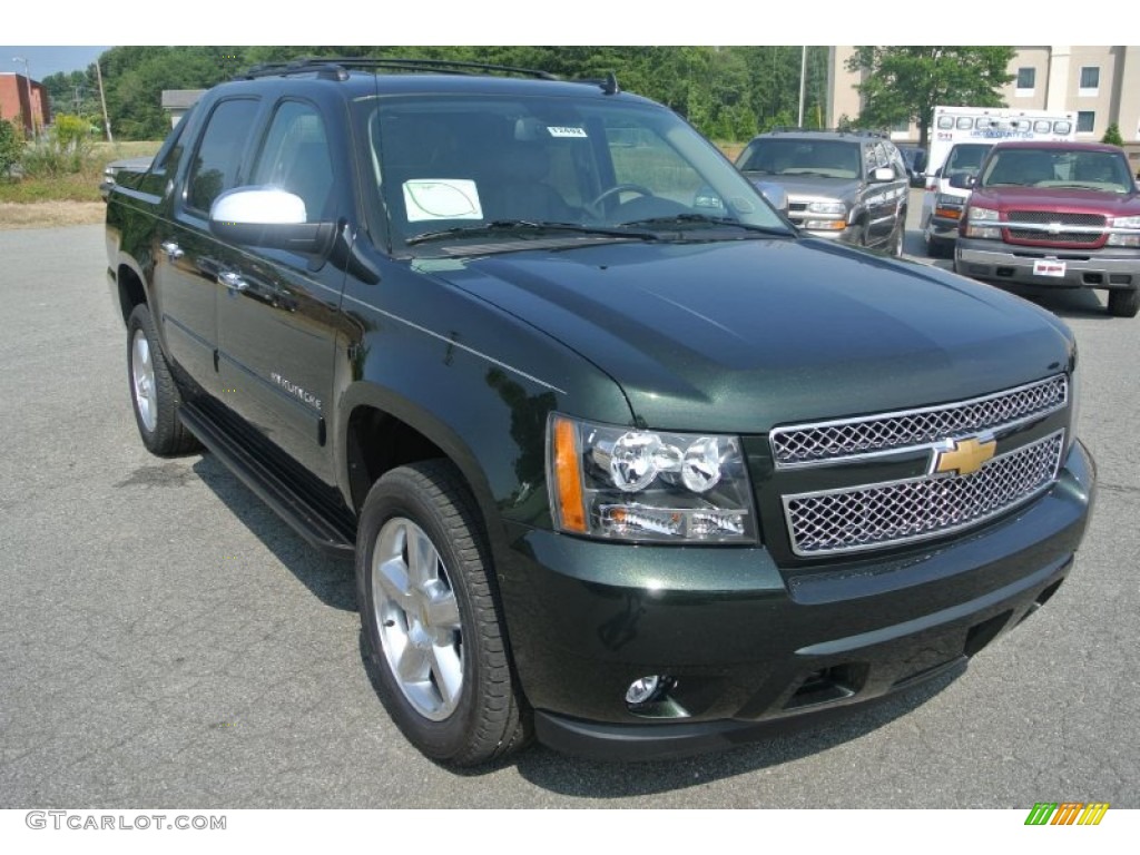 2013 Avalanche LT 4x4 Black Diamond Edition - Fairway Metallic / Ebony photo #1