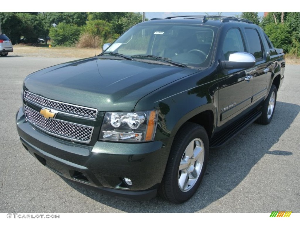 2013 Avalanche LT 4x4 Black Diamond Edition - Fairway Metallic / Ebony photo #2