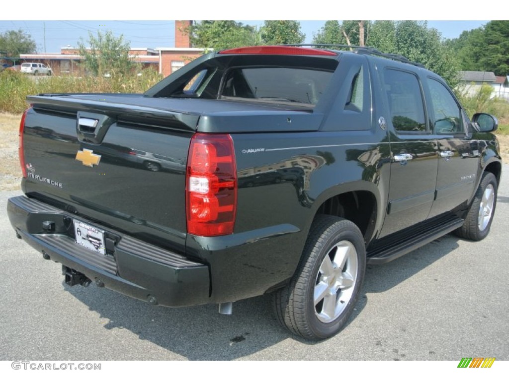 2013 Avalanche LT 4x4 Black Diamond Edition - Fairway Metallic / Ebony photo #5