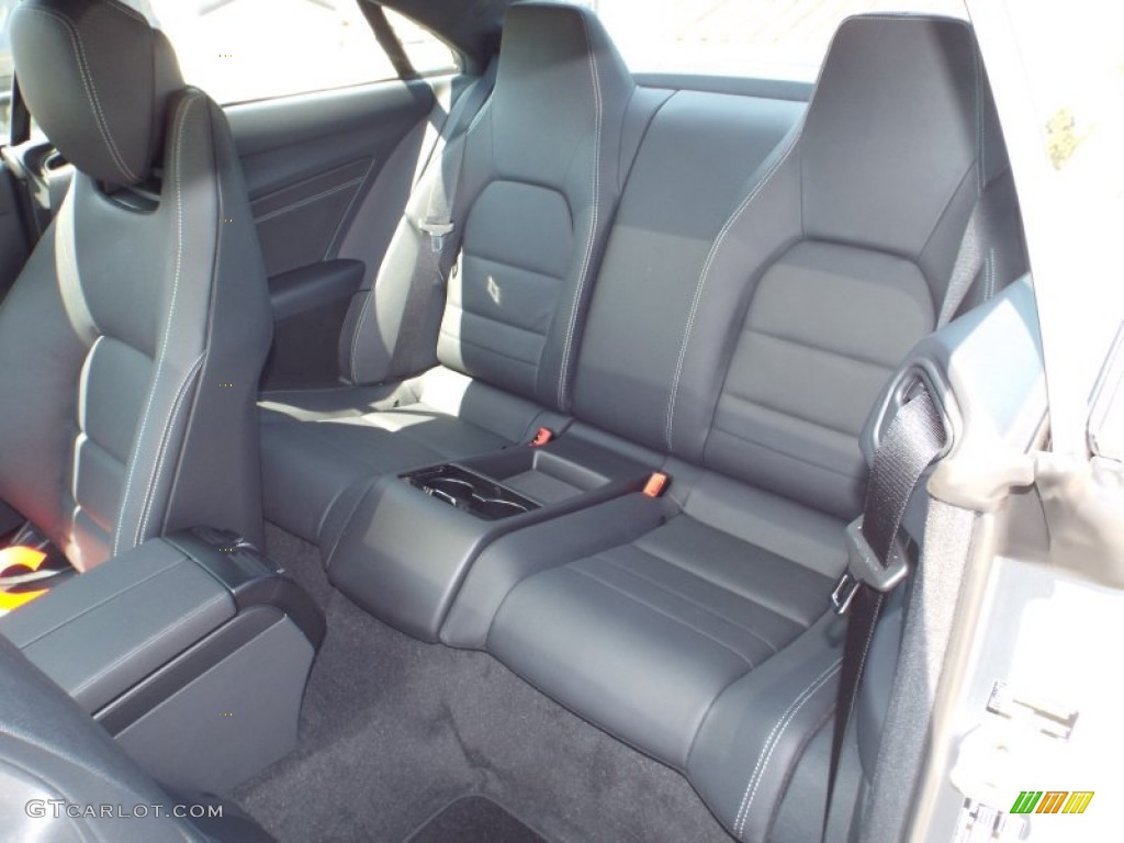 2014 E 350 Coupe - Paladium Silver Metallic / Black photo #8