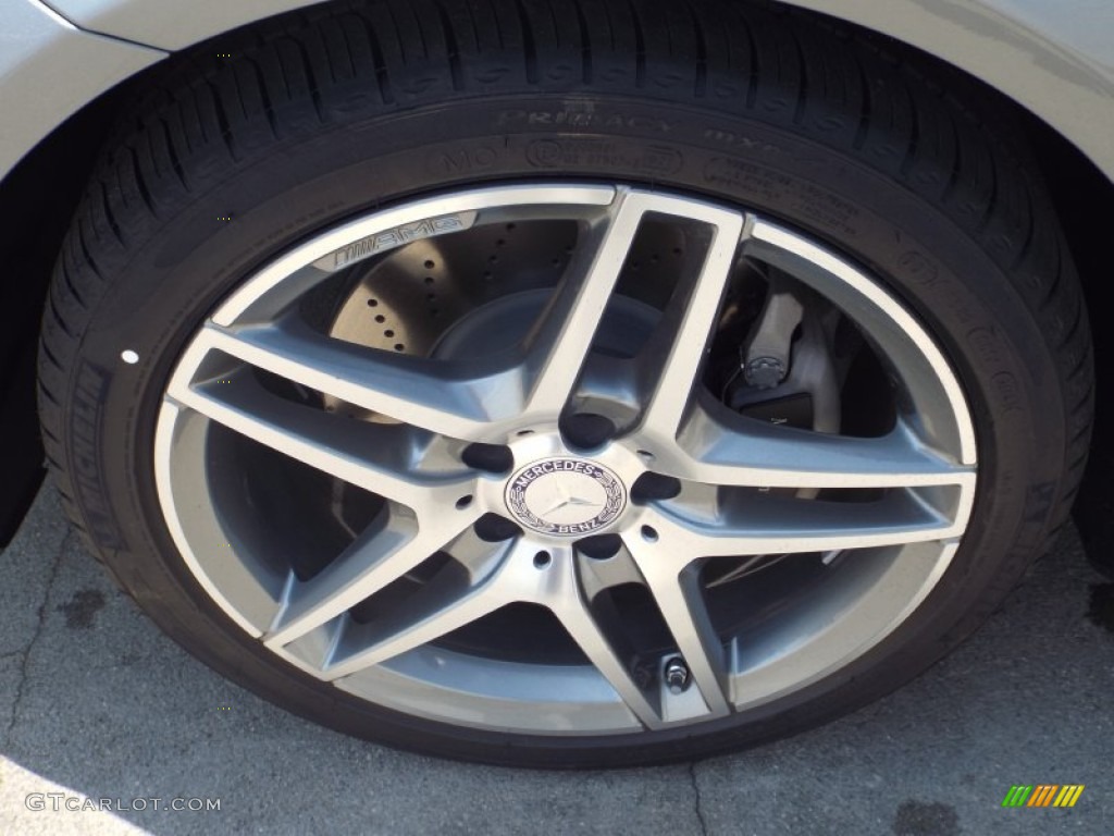 2014 E 350 Coupe - Paladium Silver Metallic / Black photo #10