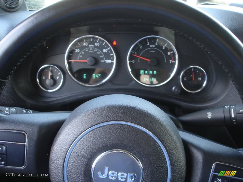 2011 Wrangler Sport 4x4 - Black / Black photo #14