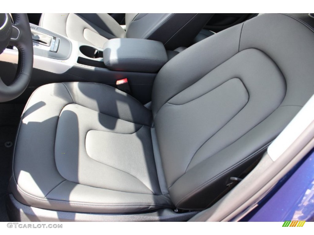 Black Interior 2014 Audi A4 2.0T quattro Sedan Photo #85676603