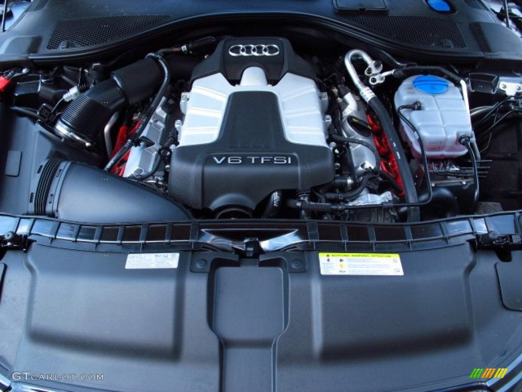 2014 Audi A7 3.0T quattro Prestige 3.0 Liter Supercharged FSI DOHC 24-Valve VVT V6 Engine Photo #85676642