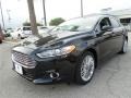 2014 Tuxedo Black Ford Fusion SE EcoBoost  photo #1